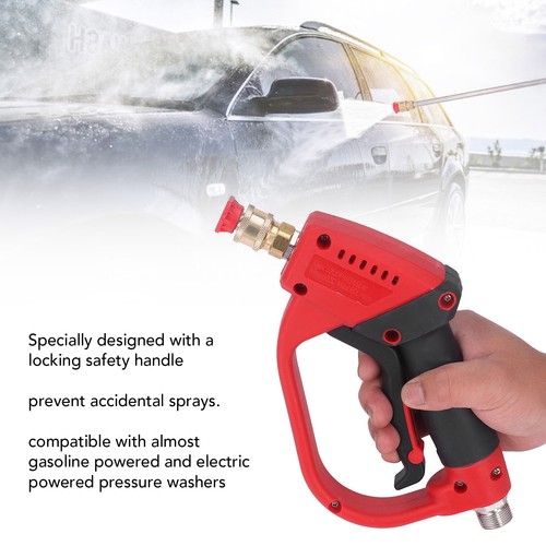 High pressure washer with - 　high,